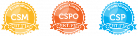 Scrum-Zertifikate-CSM-CSPO-CSP ScrumAlliance Zertifikate CSM CSPO CSP